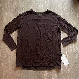 Lululemon | Modal | Pleated Back | Long Sleeve Shirt | French Press